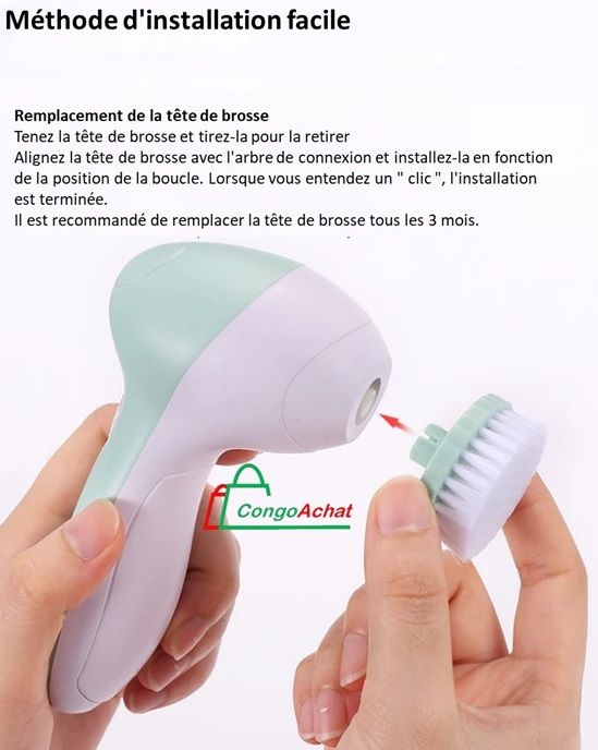 Nettoyeur facial électrique 5 en 1, machine à laver les pores de la peau_2