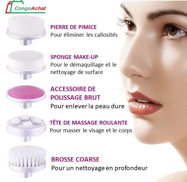 Nettoyeur facial électrique 5 en 1, machine à laver les pores de la peau_3