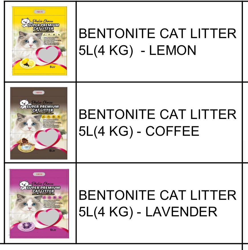 Cat Litter 5L , 10L , 20kg_1