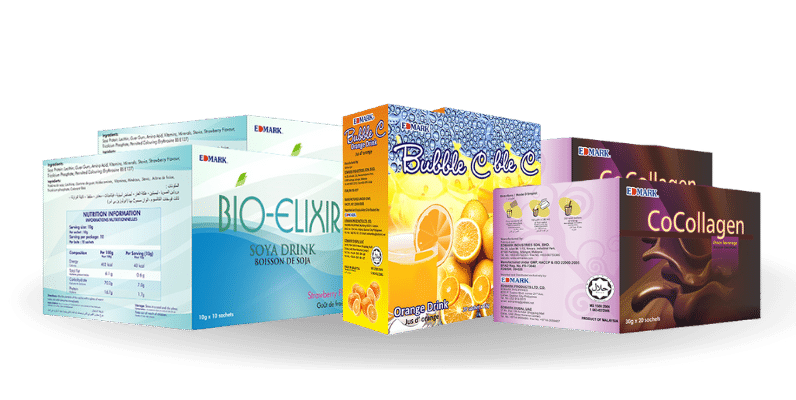 Pack beauté EDMARK - 1 x Cocollagen 1 x box bubble c 2 x box Bio Elixir_1