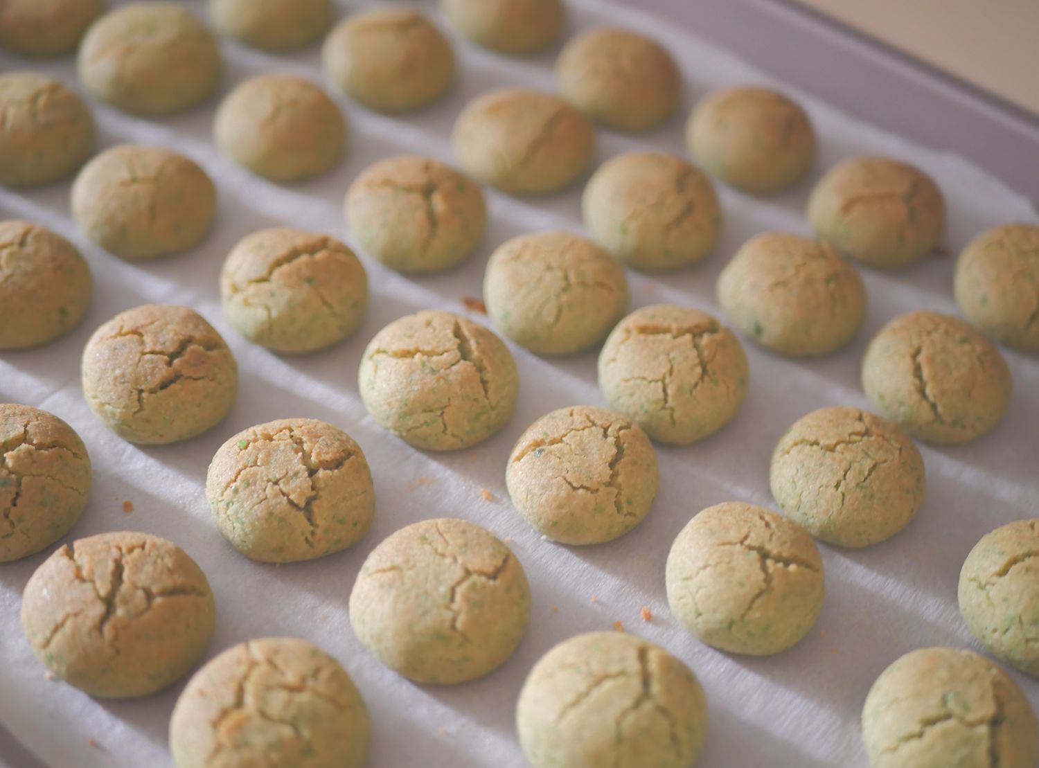 almond 杏仁饼干 /green pea 青豆饼干 cookies_2