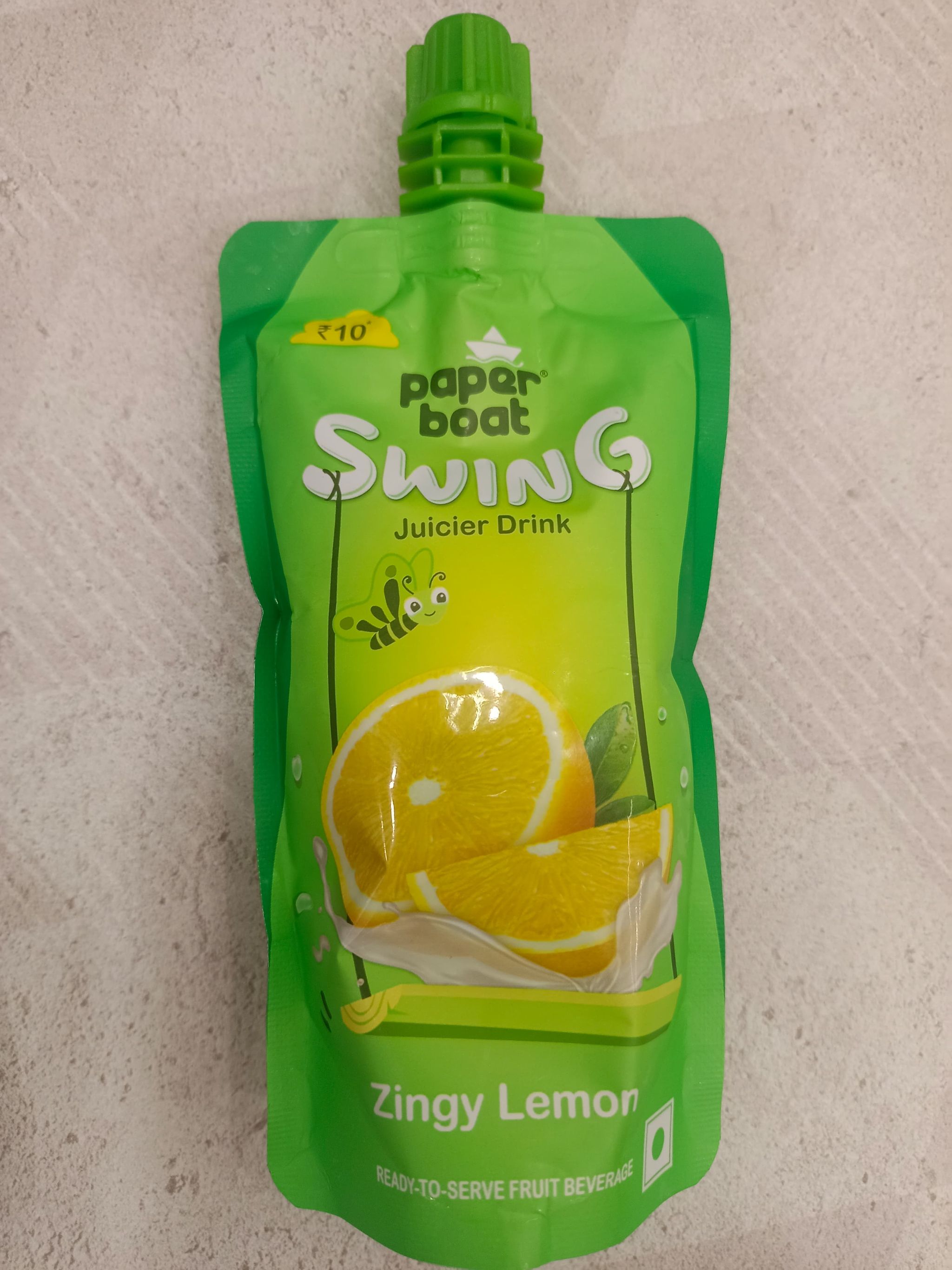 Paper Boat Swing Zingy Lemon 125ml Pouch 1 No._0