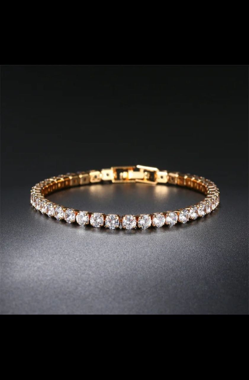 Rhinestone cuff bracelet _0