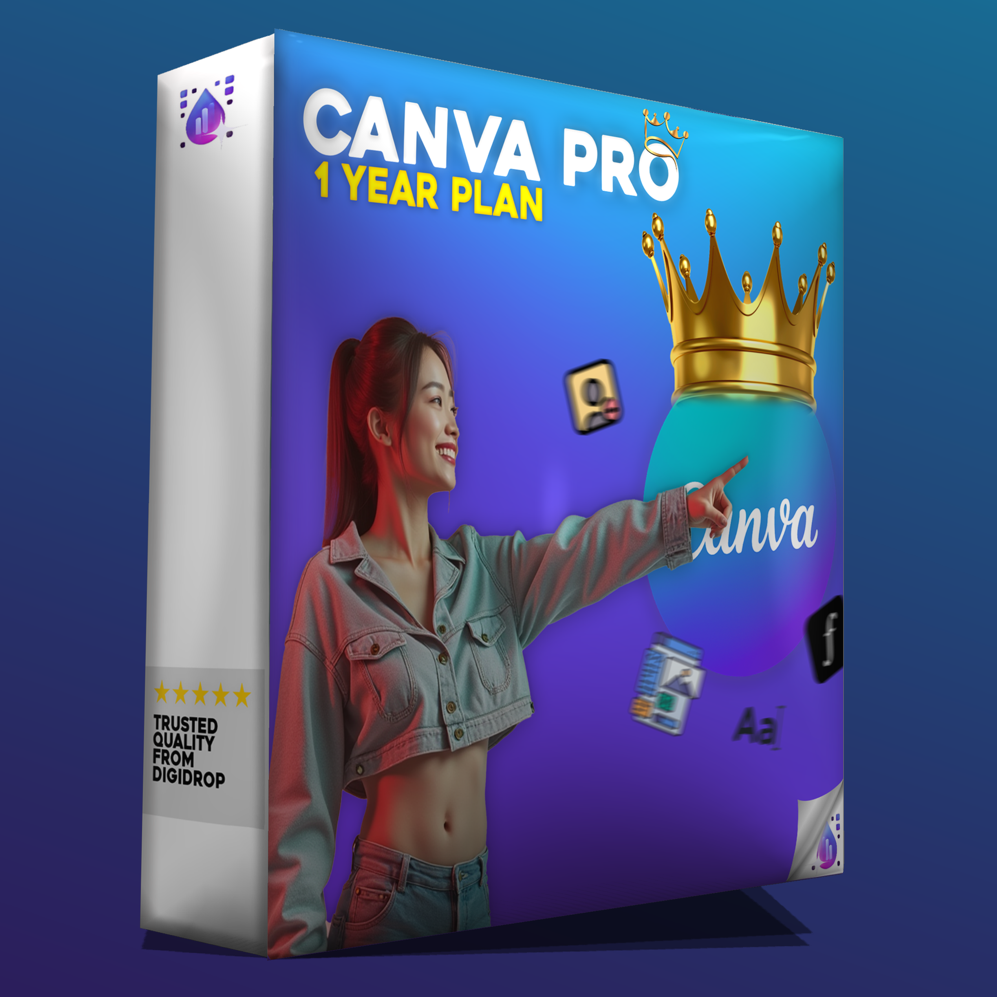 Canva Pro  - 1 Year Subscription _0