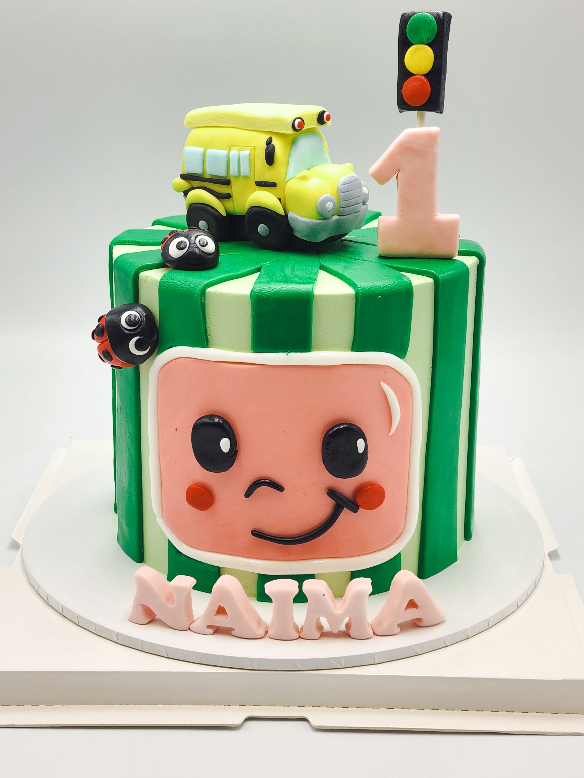 Cocomelon inspired cake_0