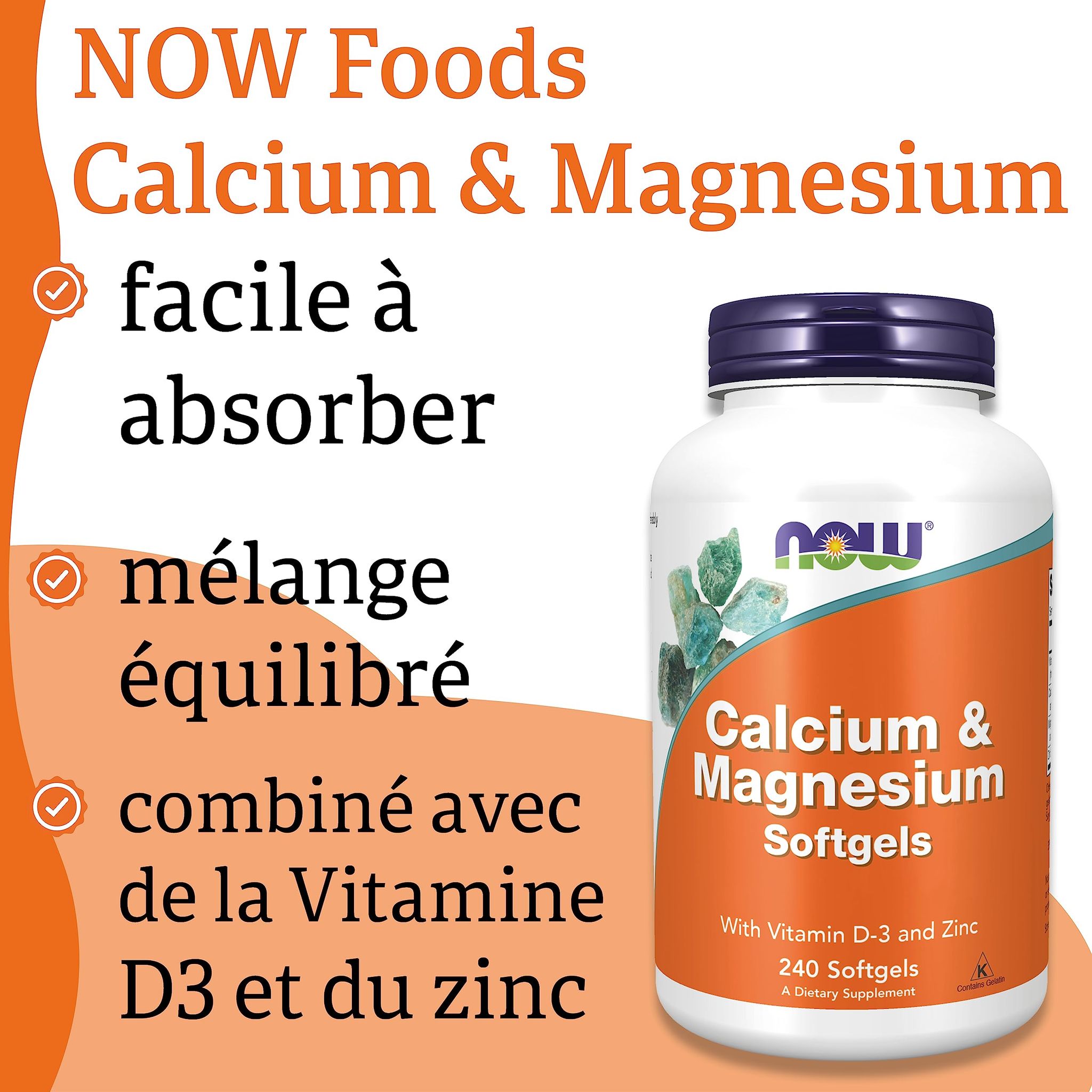 Calcium&Magnesium contenant 120 comprimé_2