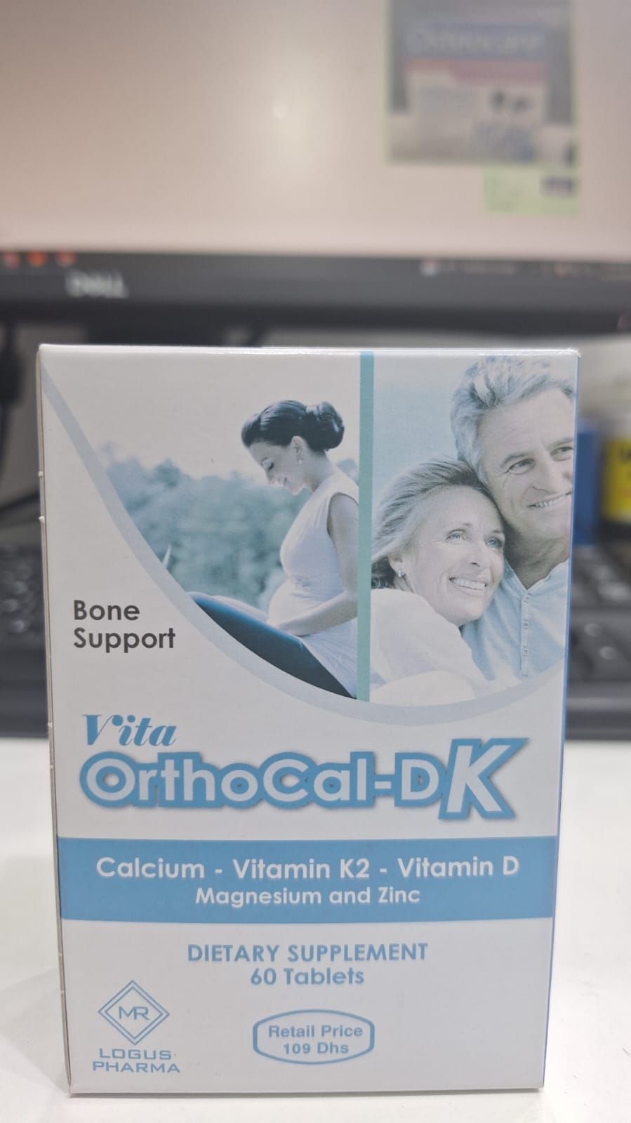 OrthoCal-DK Calcium-Vitamin k2-Vitamin D_0