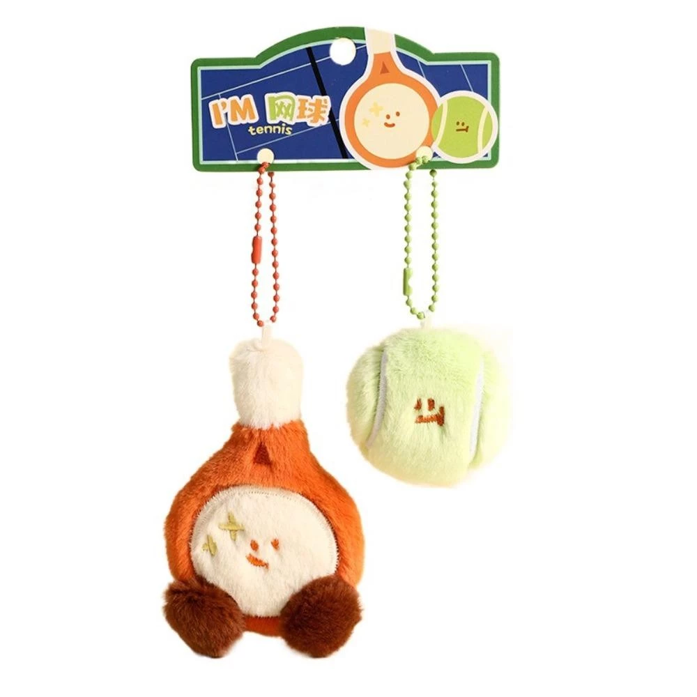 Sporty Plush Keychain Duo_4