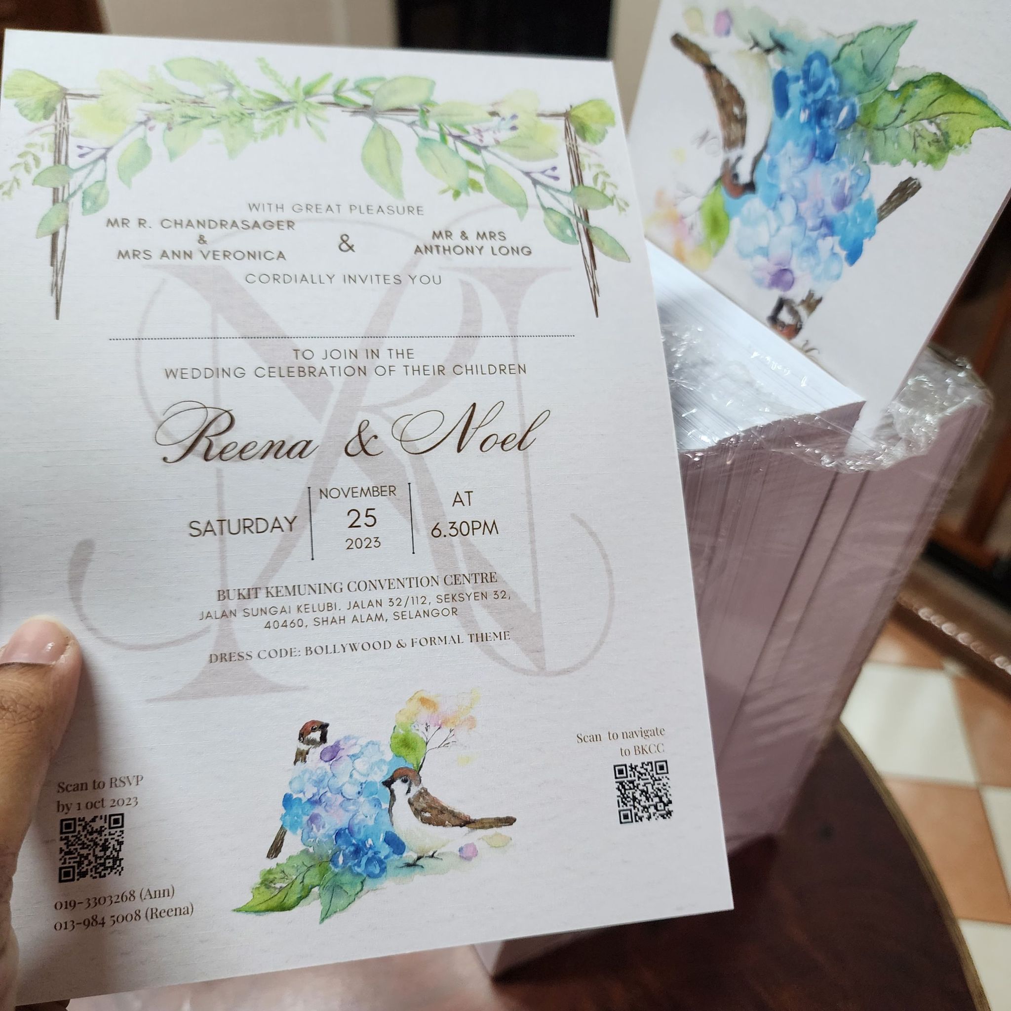 Custom Event Illustrations – Invitations, Gift Boxes & Stickers_3