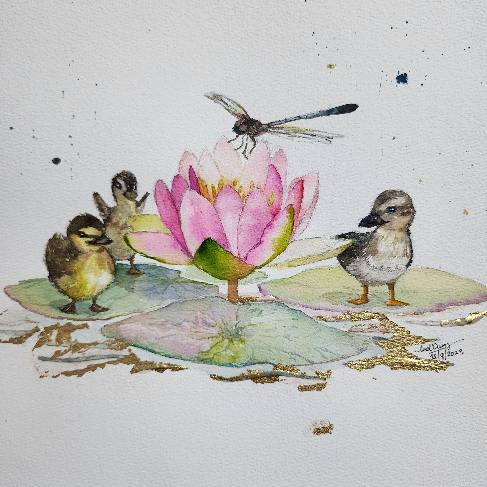 Custom Watercolour Pet Portrait (A5, A4, A3)_3