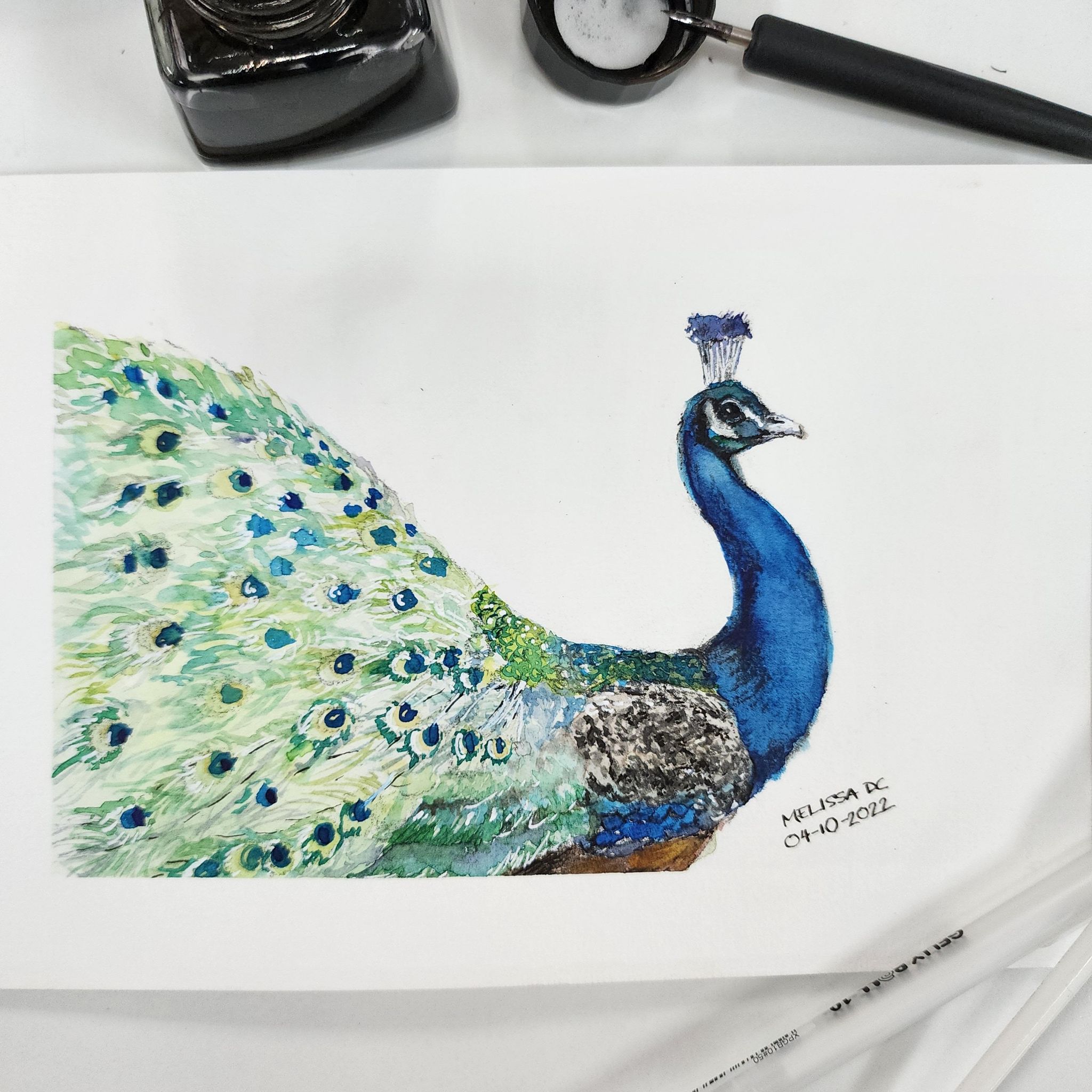 Custom Watercolour Pet Portrait (A5, A4, A3)_2