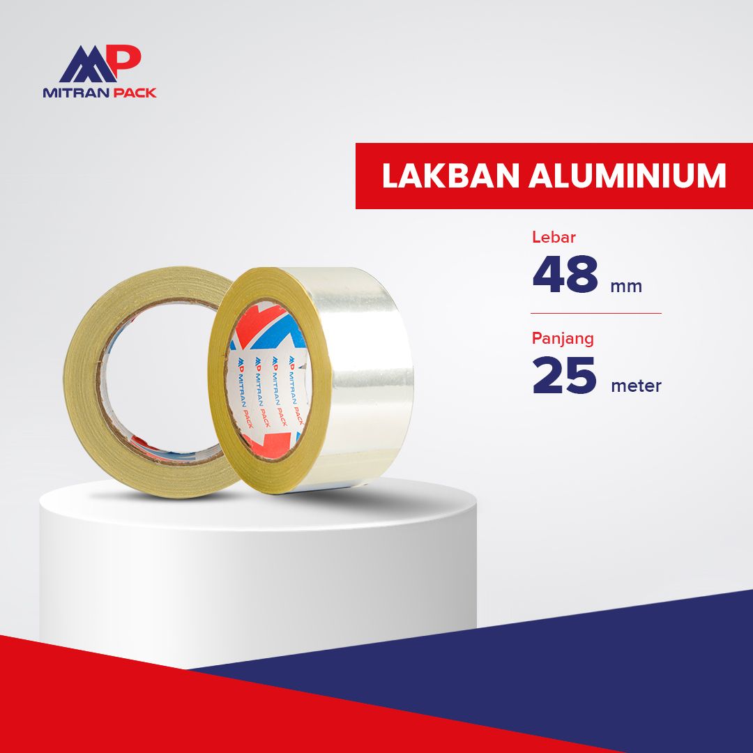Mitran Pack - Lakban Aluminium 48 mm x 25 meter_0