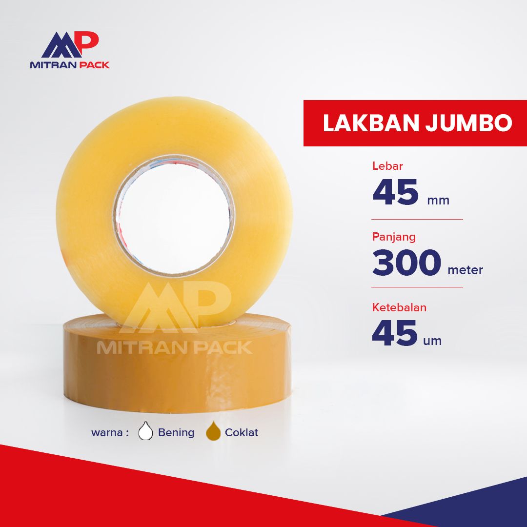 Mitran Pack - Lakban 45 mm x 300 meter x 45 um_0