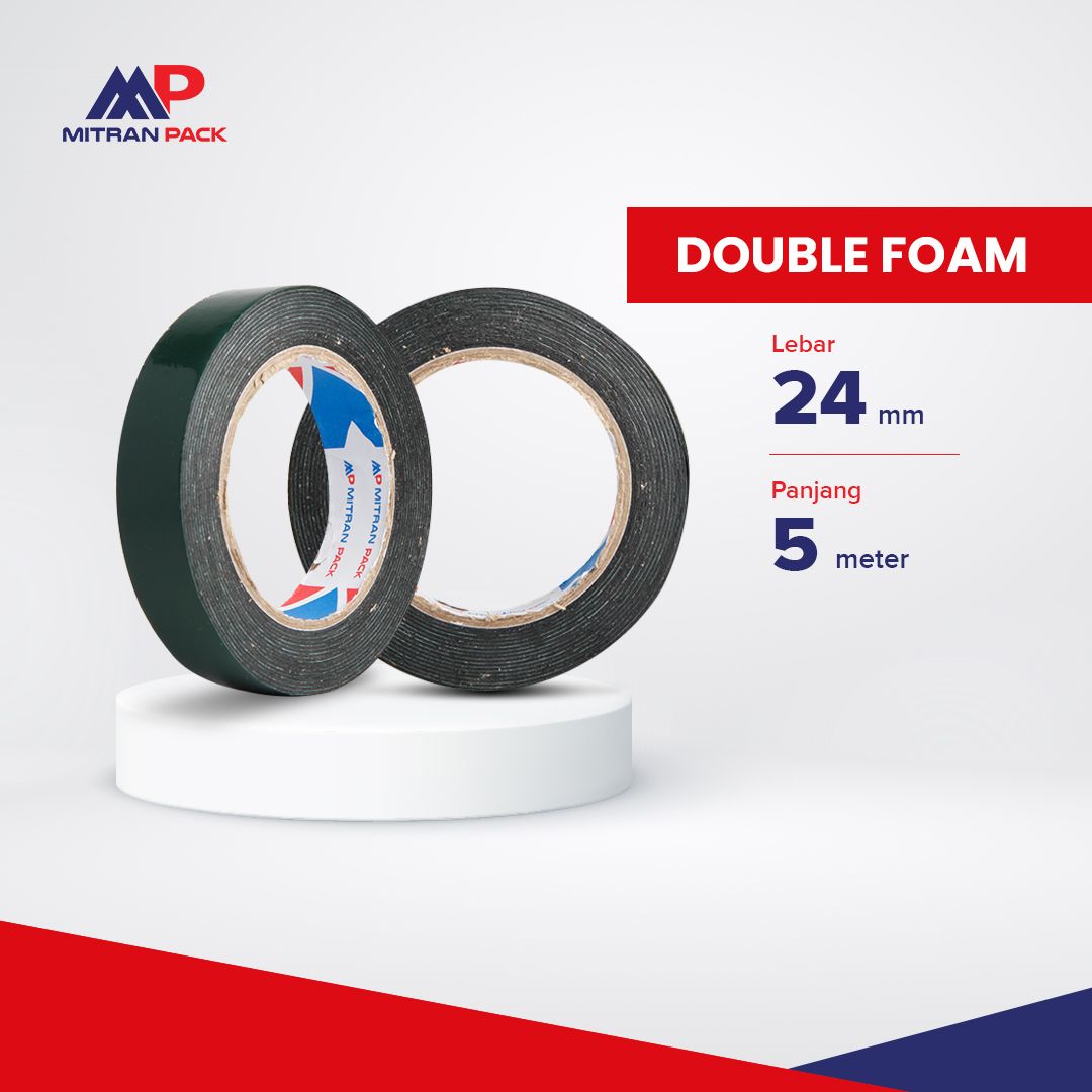 Mitran Pack - Foam Tape 24 mm x 5 meter_0