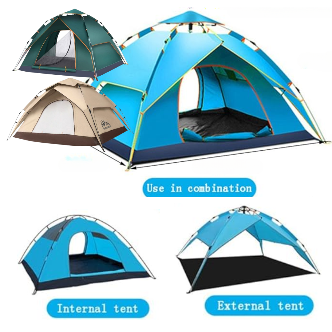UPGRADE AUTO 2 LAYER CAMP TENT CT40_1