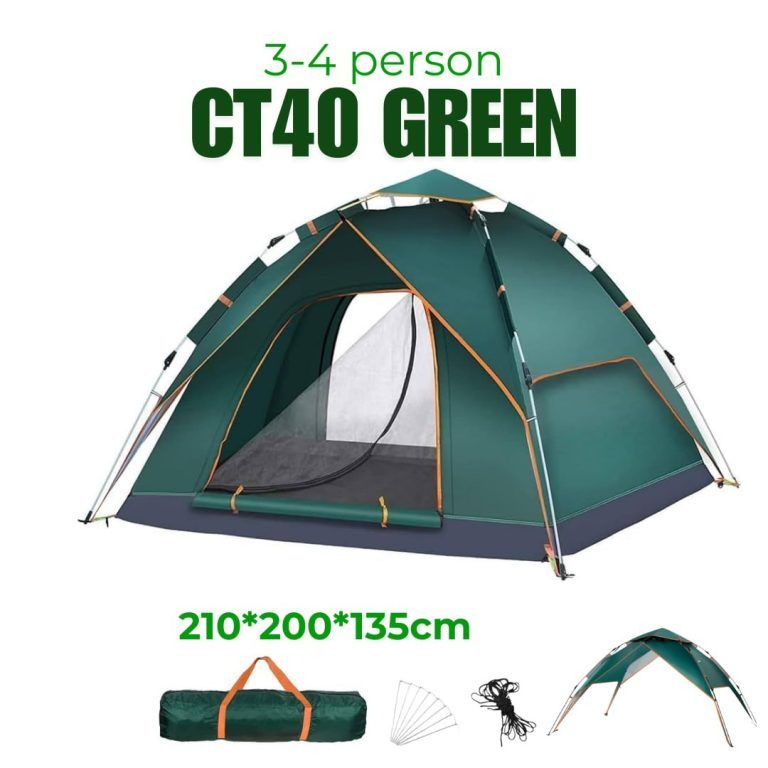 UPGRADE AUTO 2 LAYER CAMP TENT CT40_6