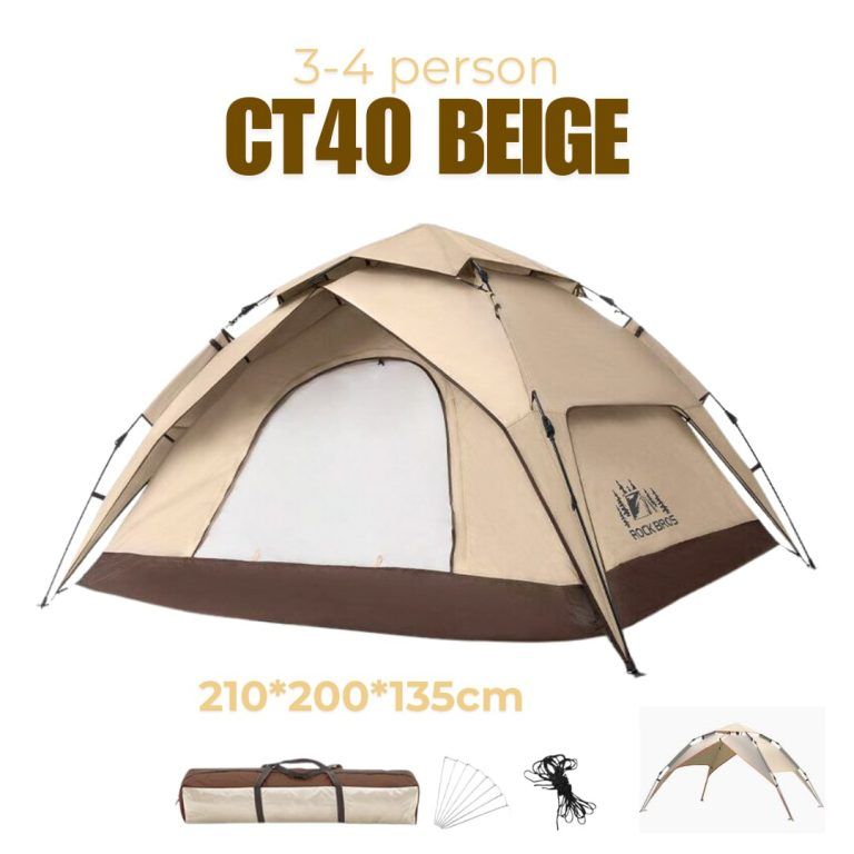 UPGRADE AUTO 2 LAYER CAMP TENT CT40_7