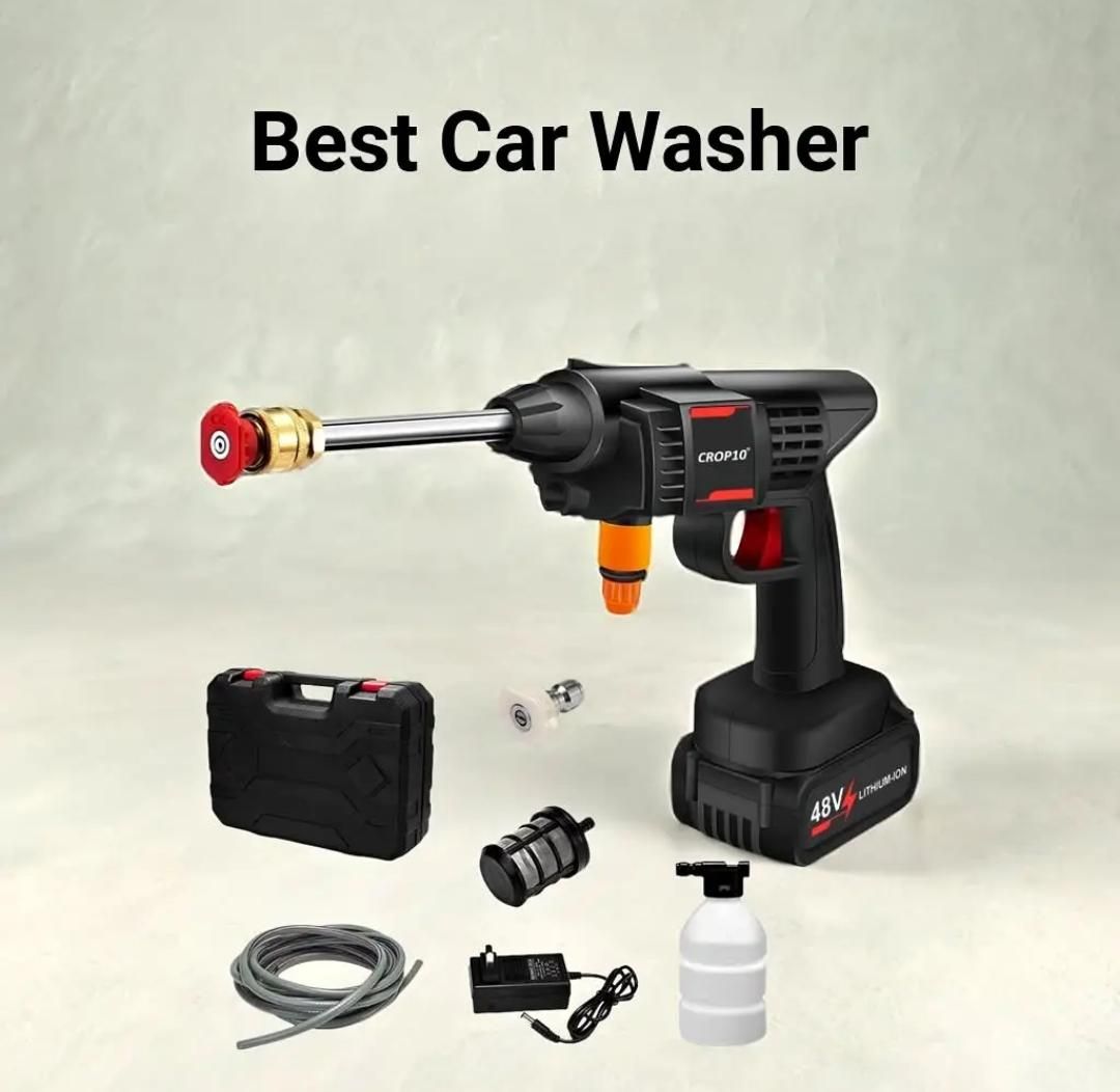 Car wisher, spray gun_0