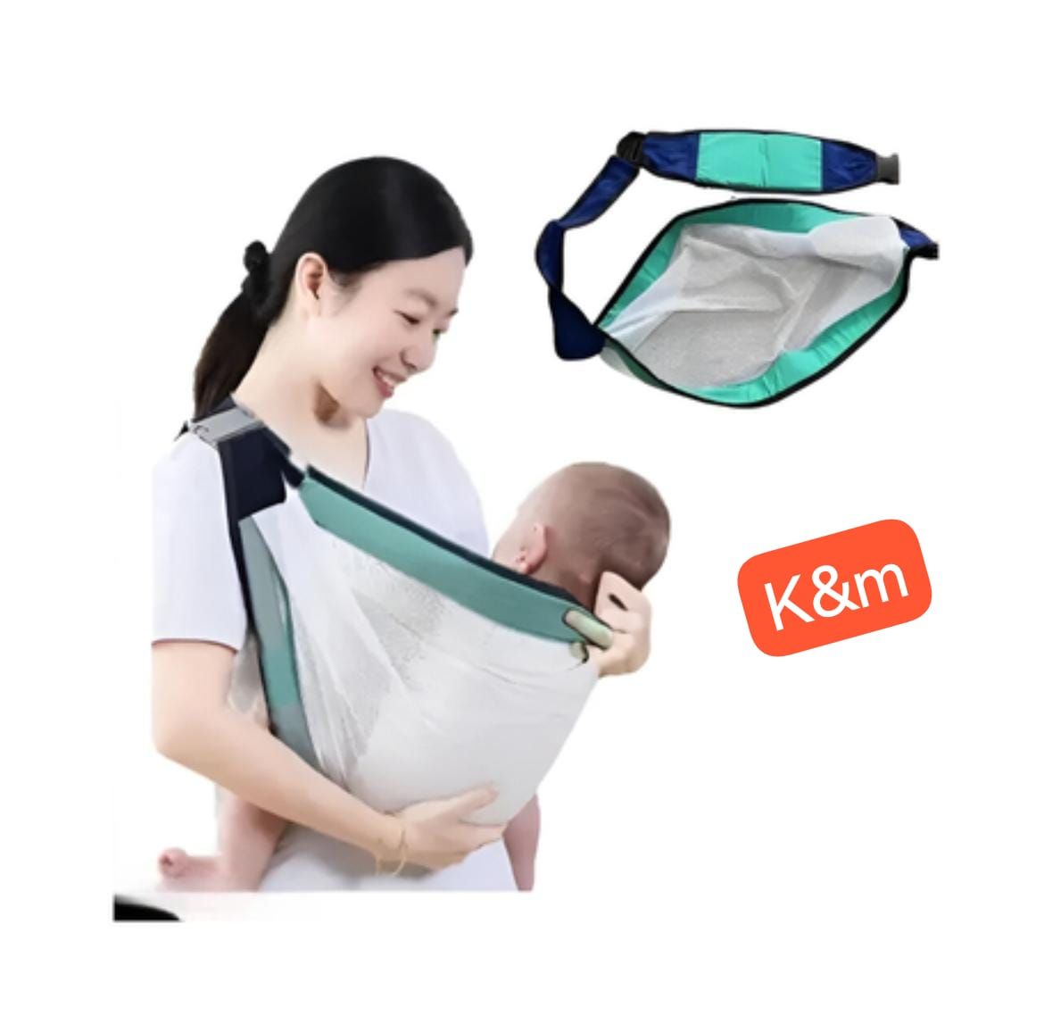 Cozy & Secure Baby Sling Carrier 👶✨_0