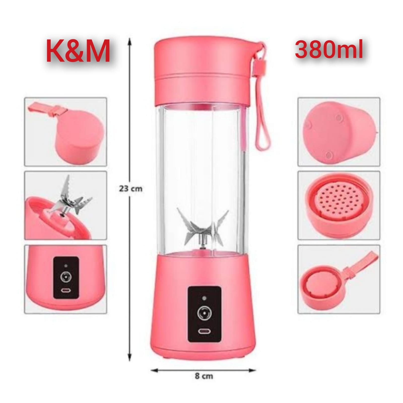 380ml Mini Portable Blender 🥤✨_1
