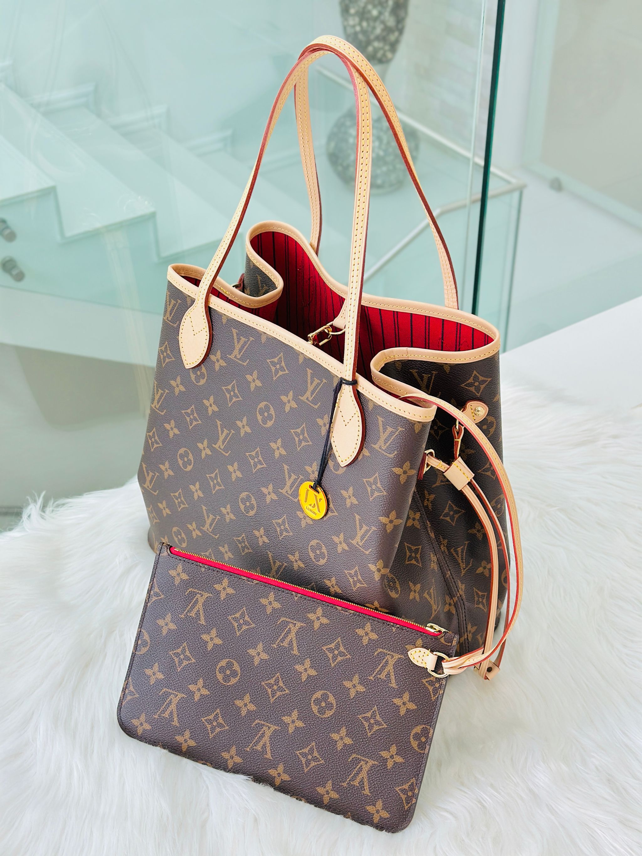 Bolsa neverfull Louis Vuitton - tote _3