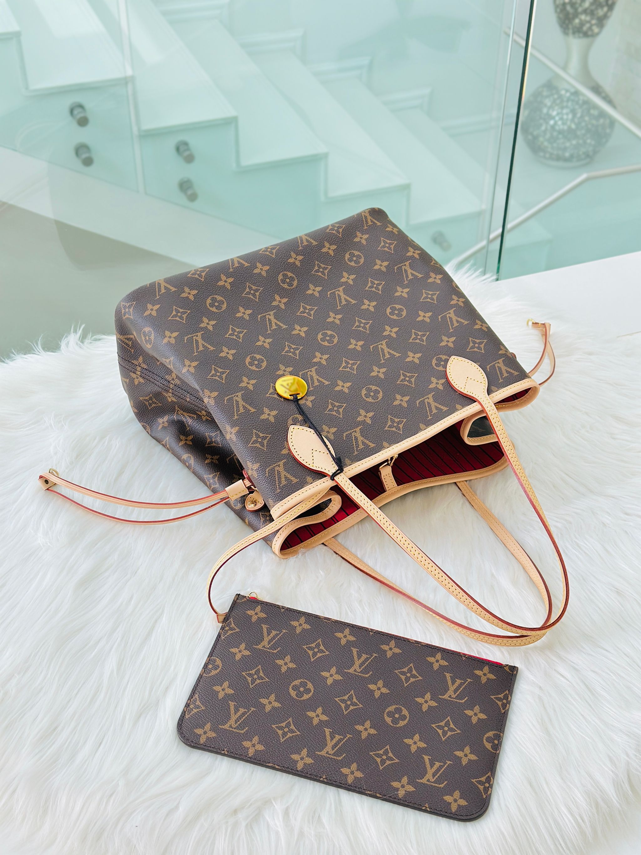 Bolsa neverfull Louis Vuitton - tote _2