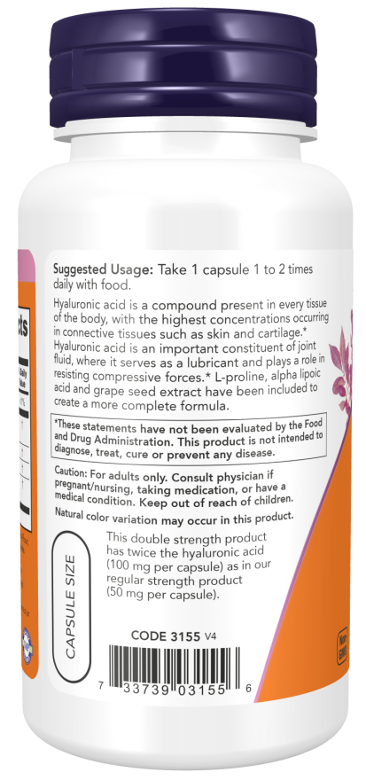 Hyaluronic Acid, Double Strength 100 mg_3