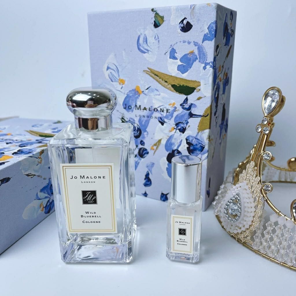Jo Malone Wild Bluebell Duo Coffret Cologne 100ml+9ml Perfume _0