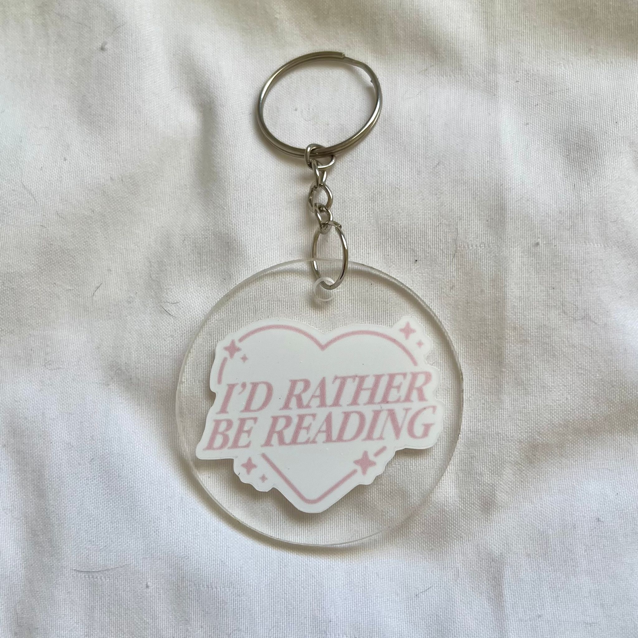 I’d Rather Be Reading Keychain_0