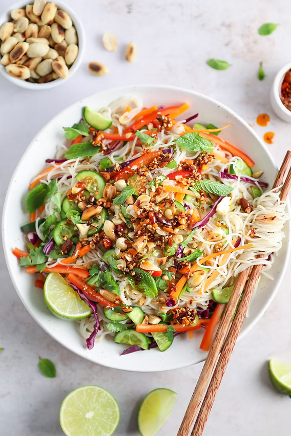 Chicken Vermicelli Noodle Salad_0