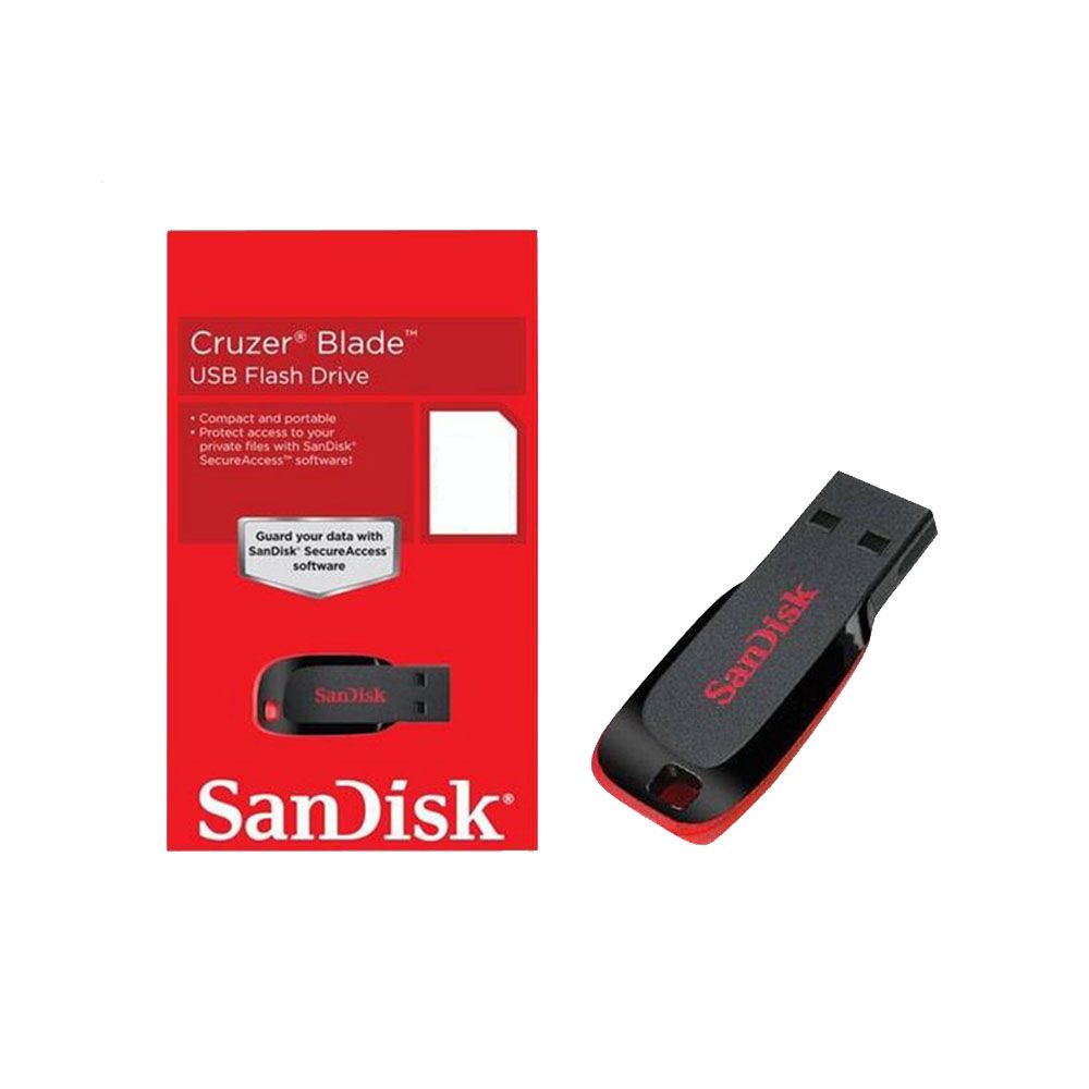CLE USB SANDISK 2Go – 4 Go – 8 Go – 16 Go – 32 Go – 64 Go_0