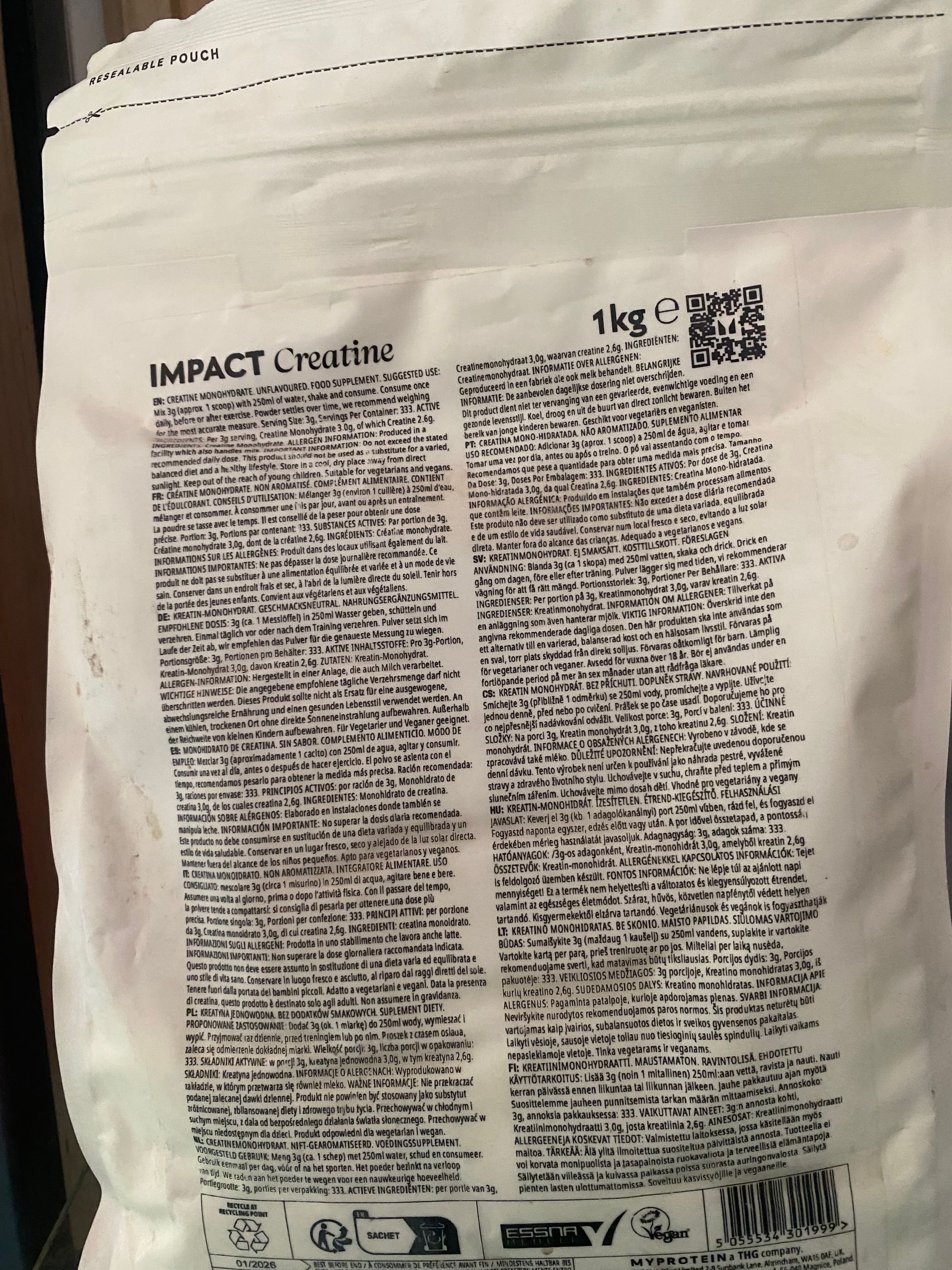 IMPACT CREATINE 1KG_1