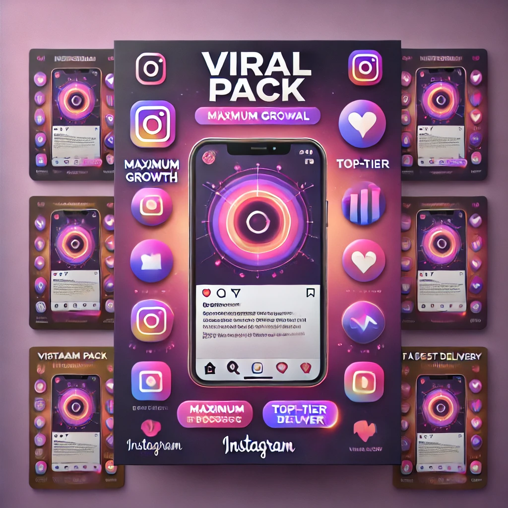 Viral Pack (10,000 Followers + 100,000 Likes + 300,000 Views)💥_0