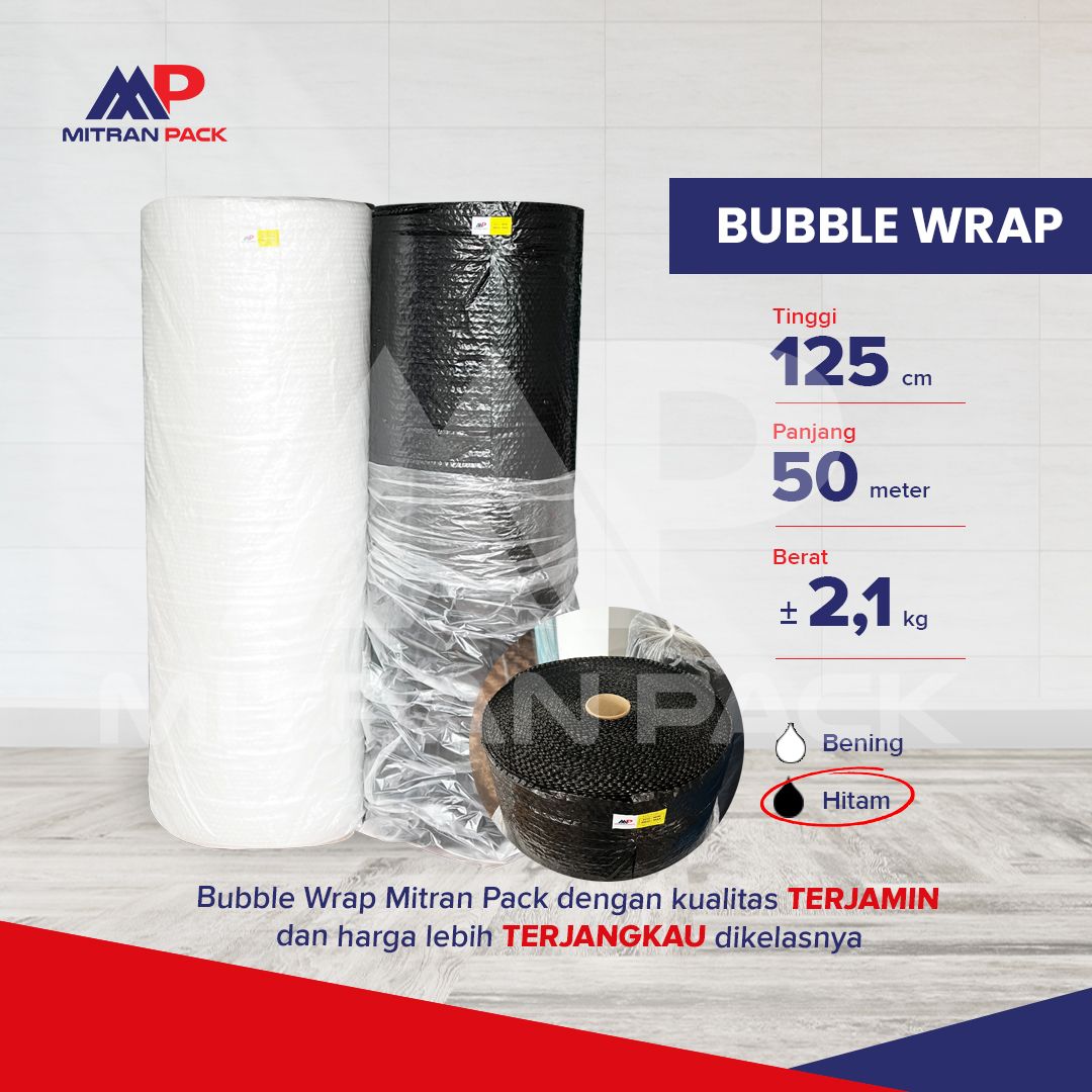 Mitran Pack - Bubble Wrap 125 cm x 50 meter x 2,1 kg_0