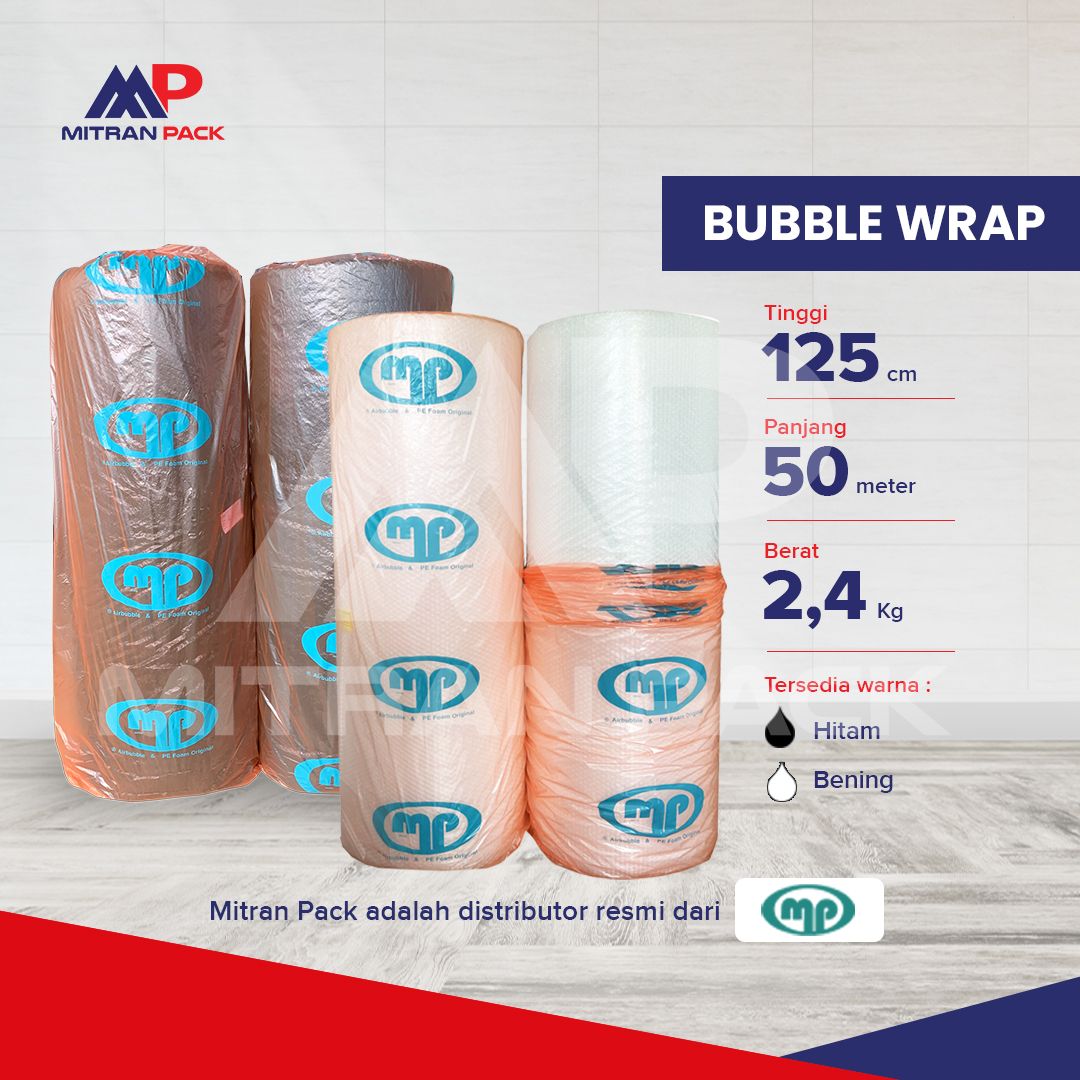 Muliapack - Bubble Wrap 125 cm x 50 meter x  2,4 kg_0