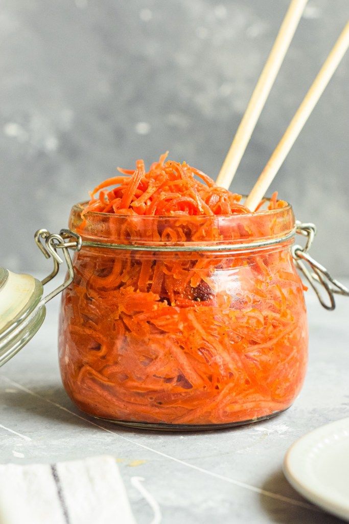 Korean Carrot Salad Jar _0