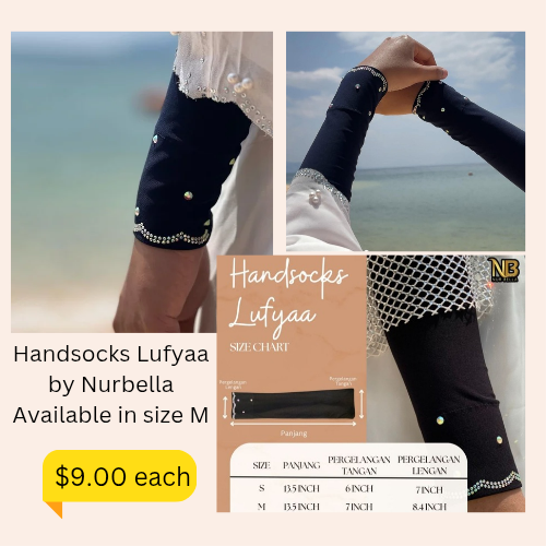 HANDSOCKS LUFYAA SIZE M | BLACK_0
