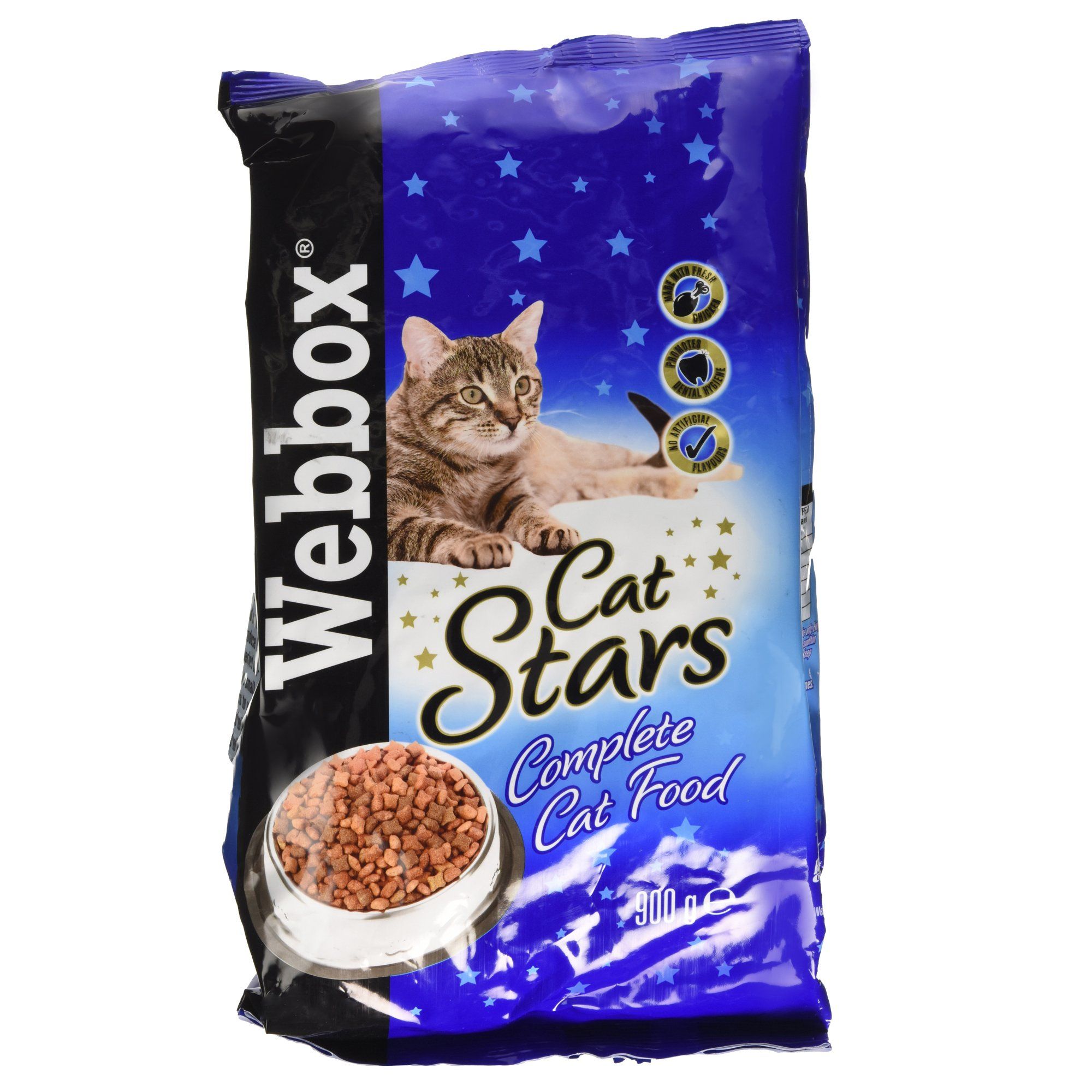 Webbox Cat Food Cat Stars 900g_0