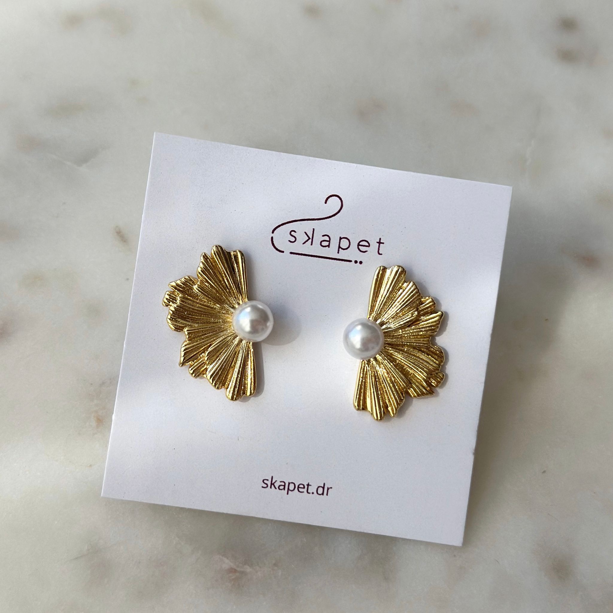 Half Flower Earrings _1