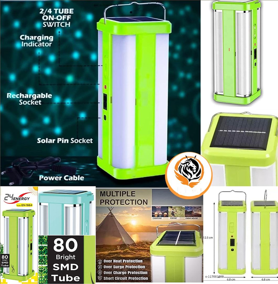 Emergency Solar LED Rechargeable Lamp 🔦☀️_0