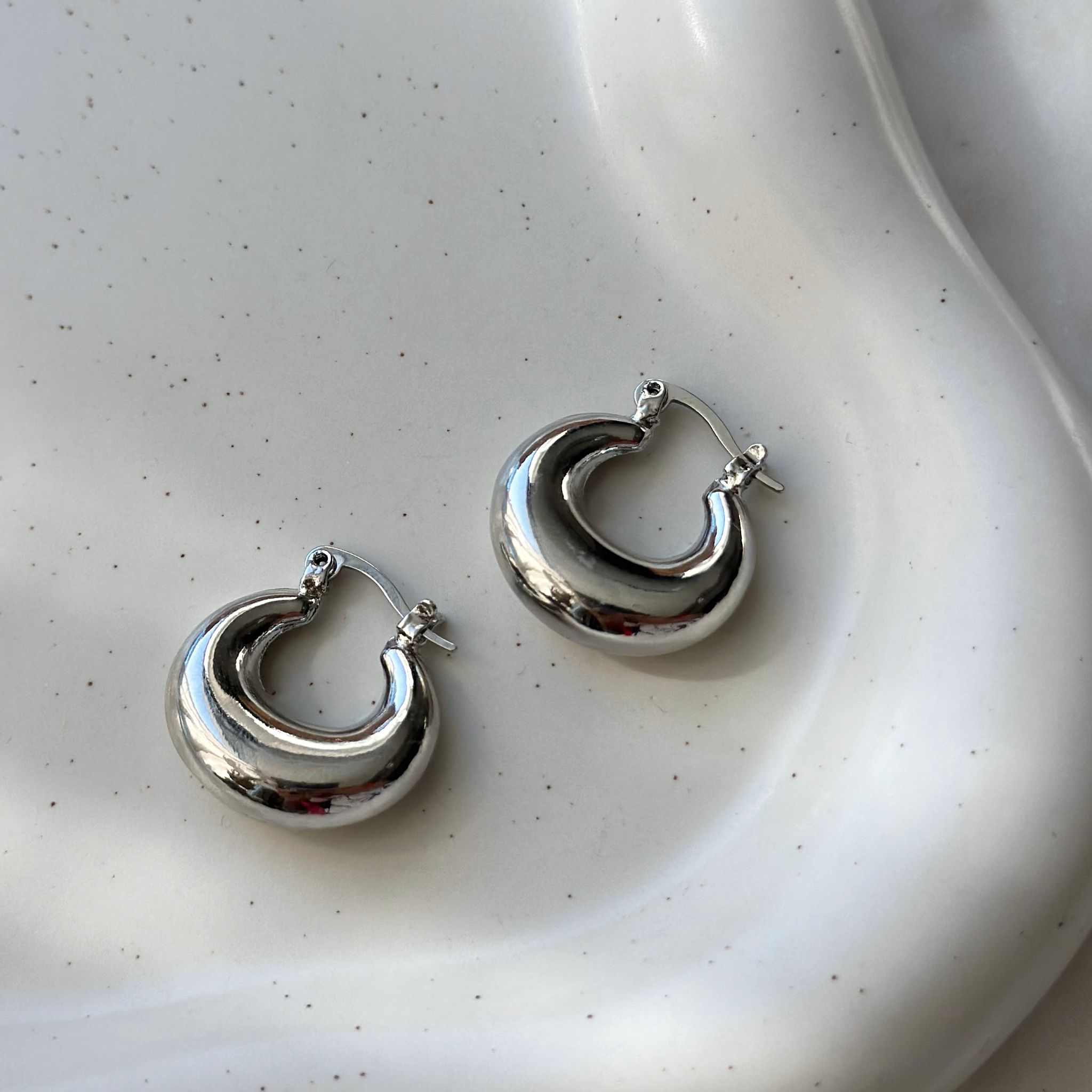 Bold Silver Hoops_1