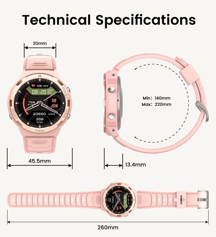KOSPET TANK S1 SMARTWATCH _22