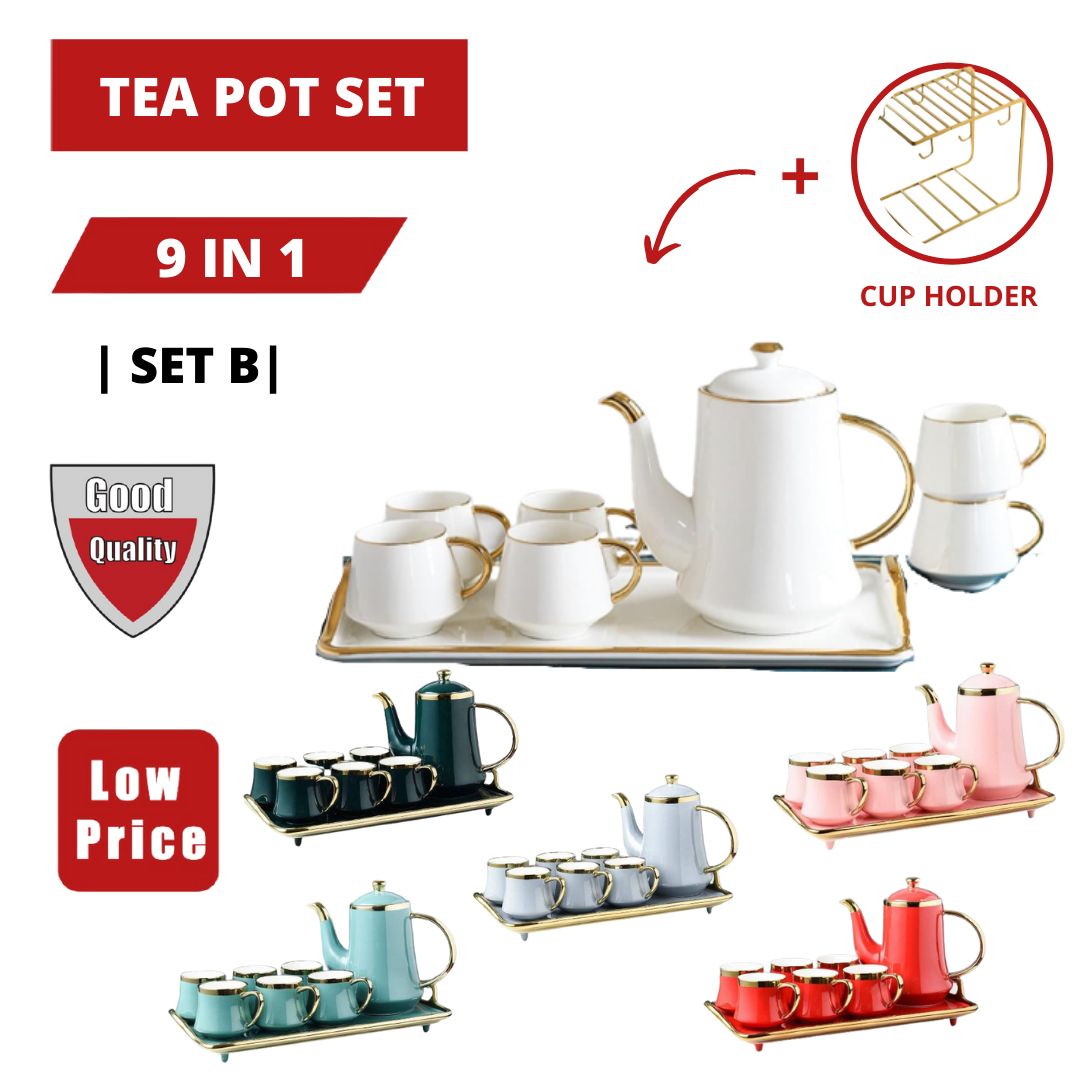 9IN1 CERAMIC TEA POT SET_0