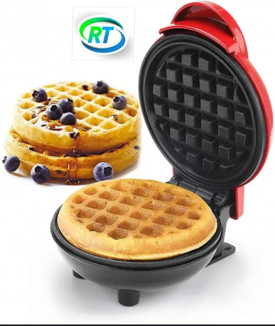 Mini Waffle Maker – Quick & Easy Treats! 🍽️✨_0