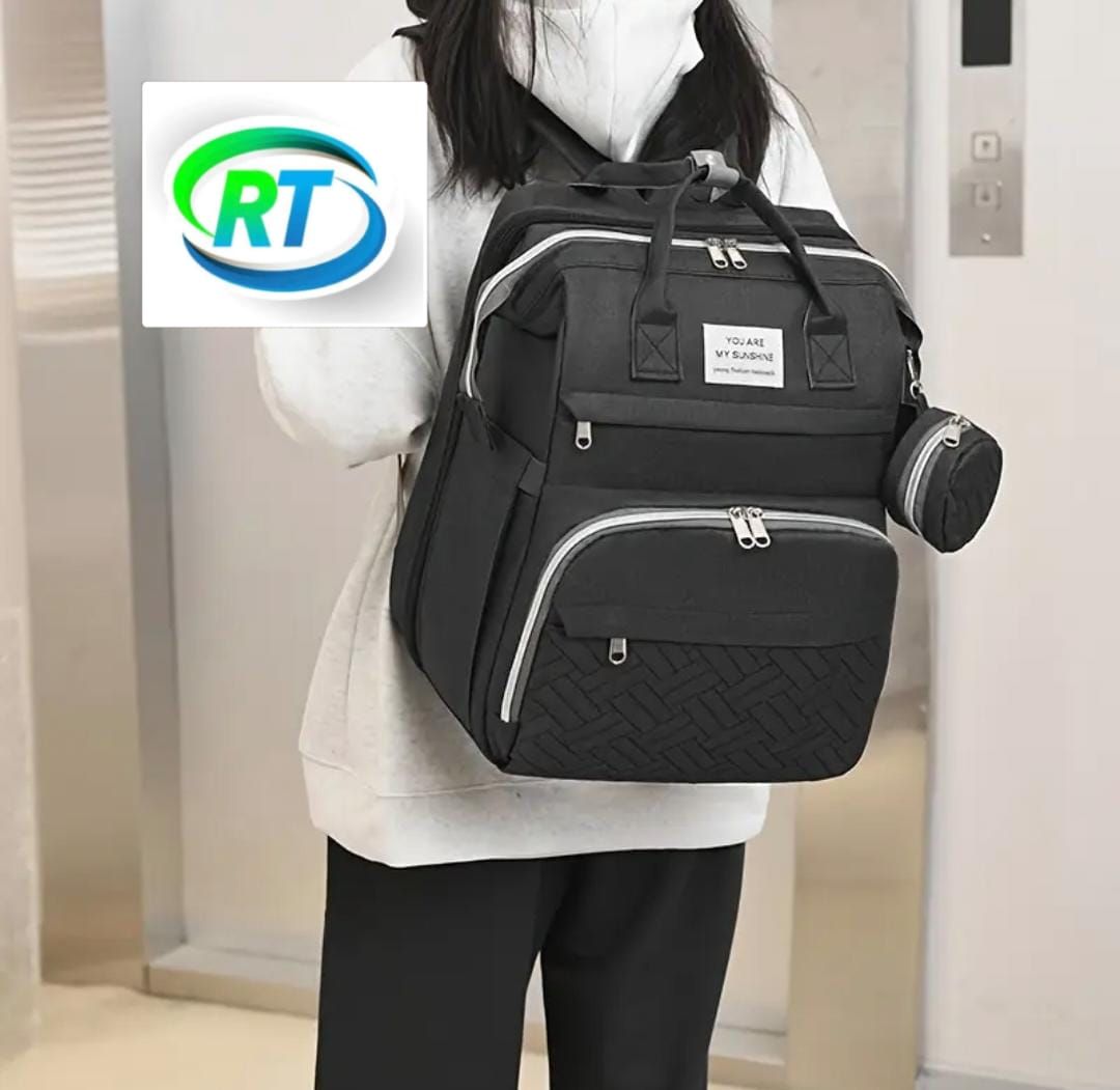 Multi-Functional Baby Diaper Bag – Stay Organized 🎒👶_4