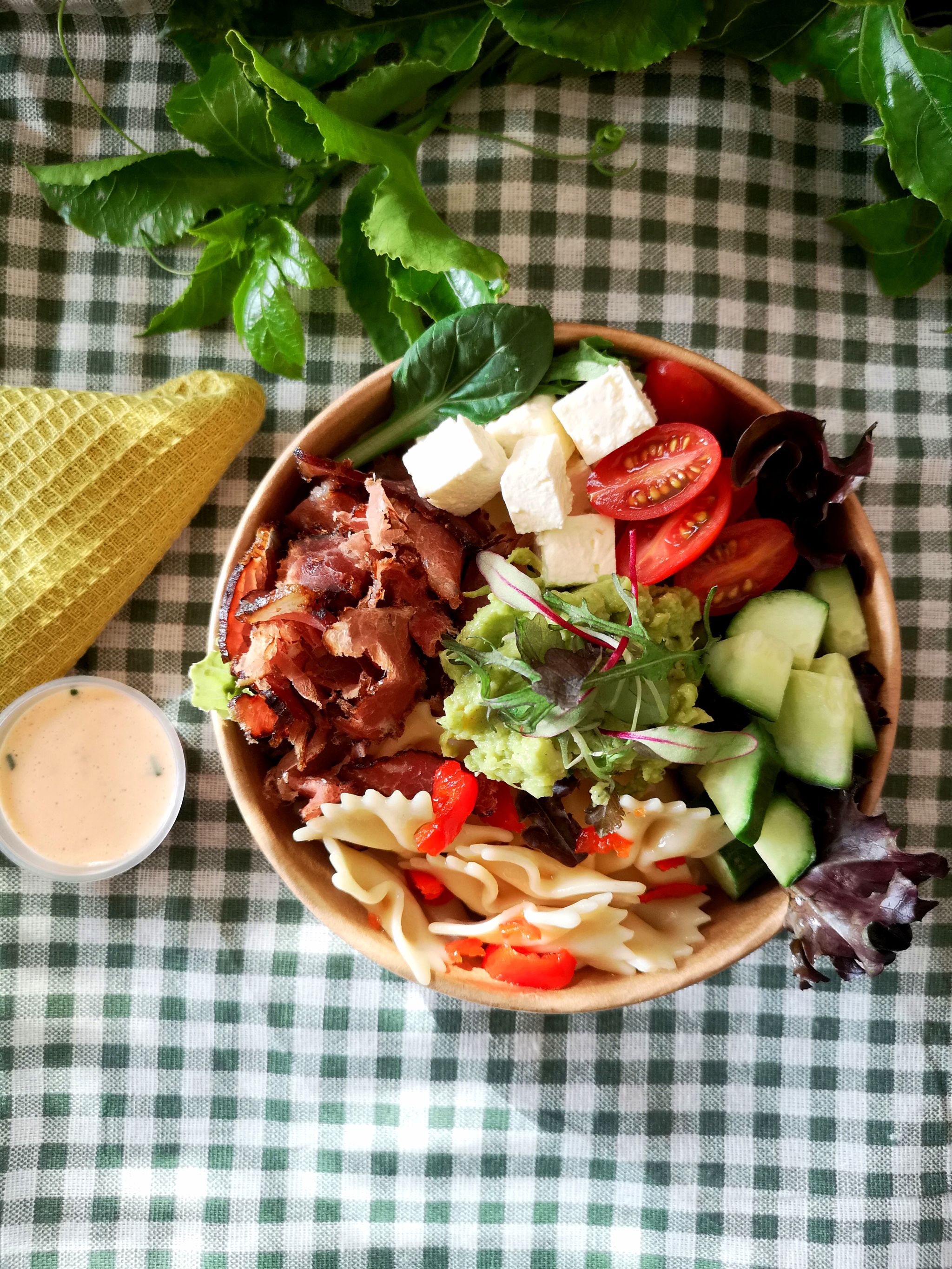 Tangy Pepperdew, Biltong Pasta Bowl_0