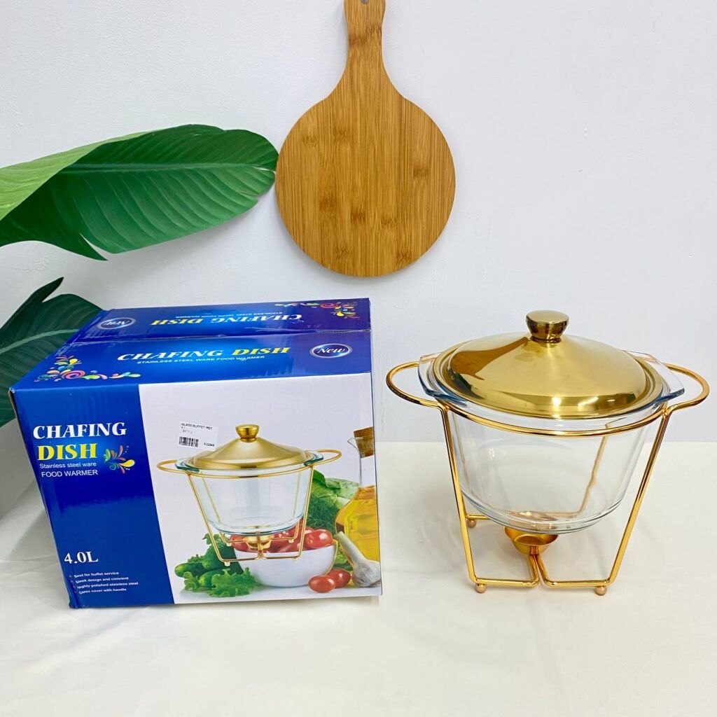 GLASS BUFFET POT 4.0L( BP11 )_1