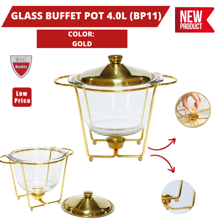 GLASS BUFFET POT 4.0L( BP11 )_0