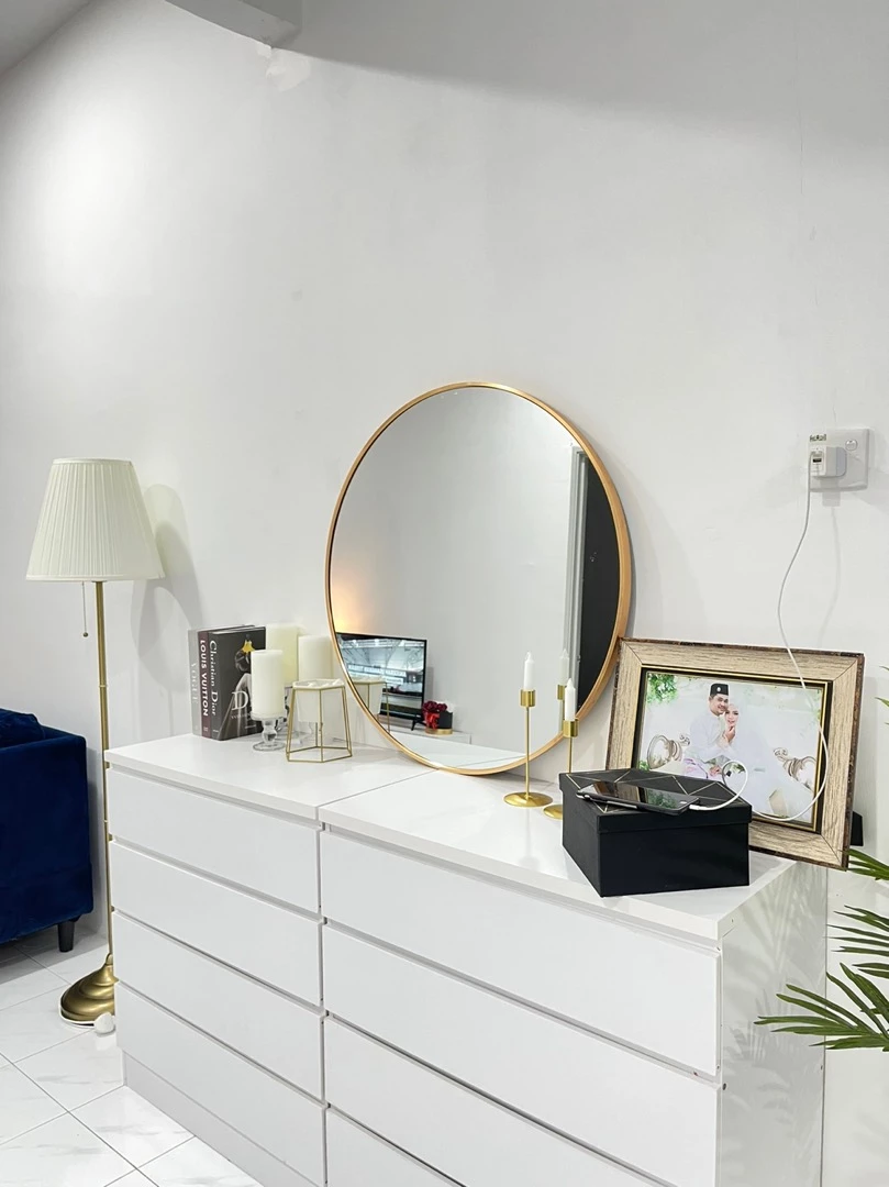 MODERN NORDIC MIRROR ROUND 60CM_3