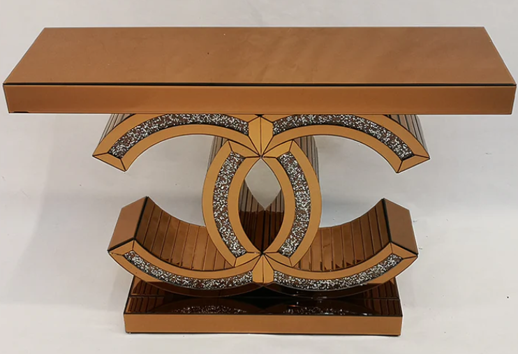 LUXURY CONSOLE TABLE-T08 - ROSE GOLD_2